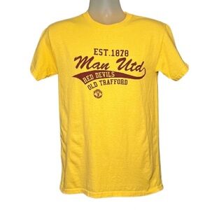 Manchester United Authentic Red Devils Old Trafford Graphic Tee Shirt Small